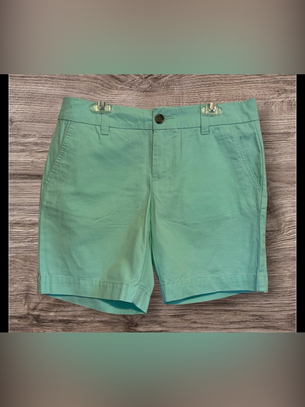 NWT Tommy Hilfiger Shorts SZ 2 Pastel Mint Green